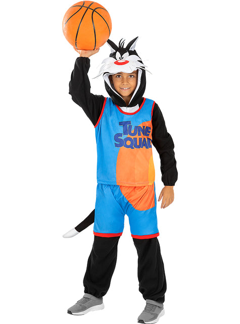 Disfraz de Silvestre Space Jam para niños - Looney Tunes - Funiglobal | Funidelia