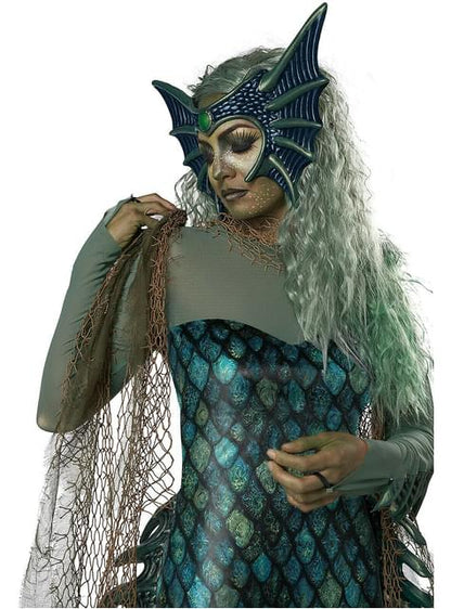Disfraz de sirena de los mares