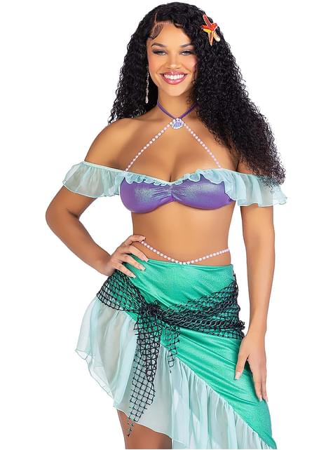 Disfraz de sirena sexy para mujer - Leg Avenue | Funidelia