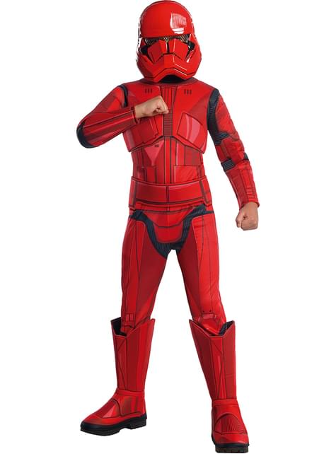 Disfraz de Sith Trooper Star Wars Episodio 9 premium para niño