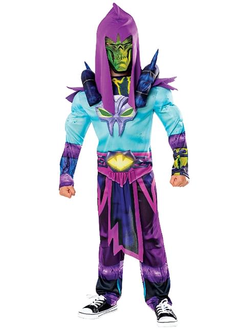 Disfraz de Skeletor Deluxe para niño - Masters del Universo - Rubies UK | Funidelia