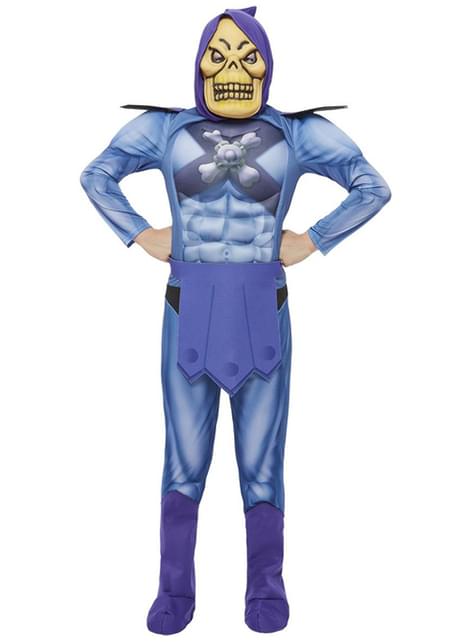 Disfraz de Skeletor para niño