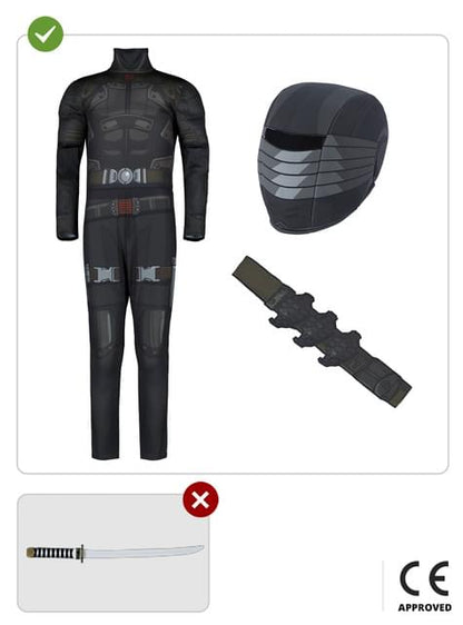 Disfraz de Snake Eyes para niño - Gi Joe - Funiglobal | Funidelia