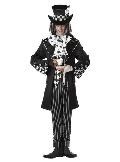 Disfraz de sombrerero loco tenebroso para hombre - California Costumes | Funidelia
