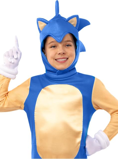 Disfraz de Sonic Deluxe para niños - Funiglobal | Funidelia