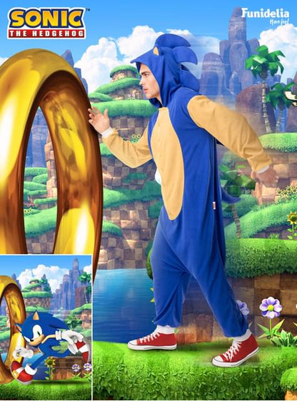 Disfraz de Sonic para adulto