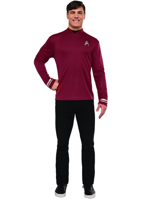Disfraz de Star Trek rojo para hombre