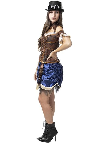 Disfraz de Steampunk corto para mujer - Funiglobal | Funidelia