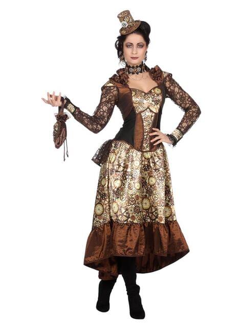 Disfraz de steampunk deluxe para mujer - Wilbers | Funidelia