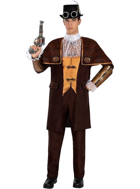 Disfraz de Steampunk elegante para hombre - Funiglobal | Funidelia