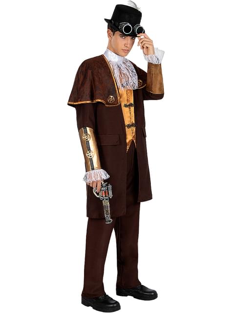 Disfraz de Steampunk elegante para hombre - Funiglobal | Funidelia