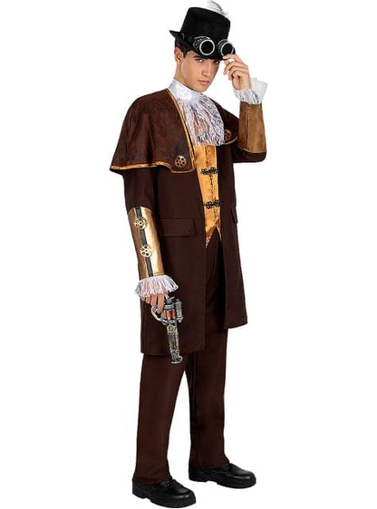 Disfraz de Steampunk elegante para hombre - Funiglobal | Funidelia