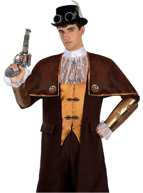 Disfraz de Steampunk elegante para hombre - Funiglobal | Funidelia