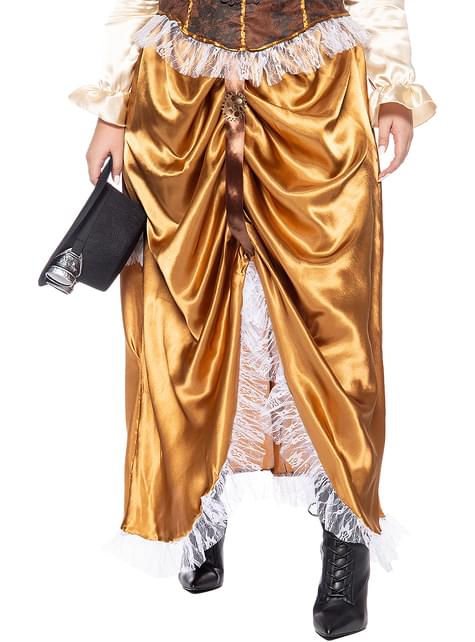 Disfraz de Steampunk largo para mujer talla grande - Funiglobal | Funidelia