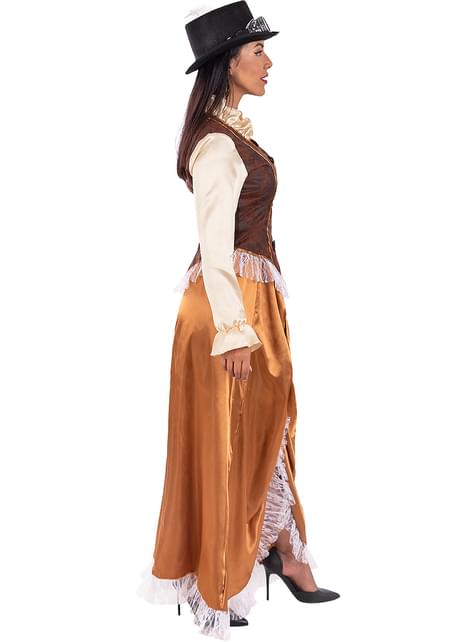 Disfraz de Steampunk largo para mujer - Funiglobal | Funidelia