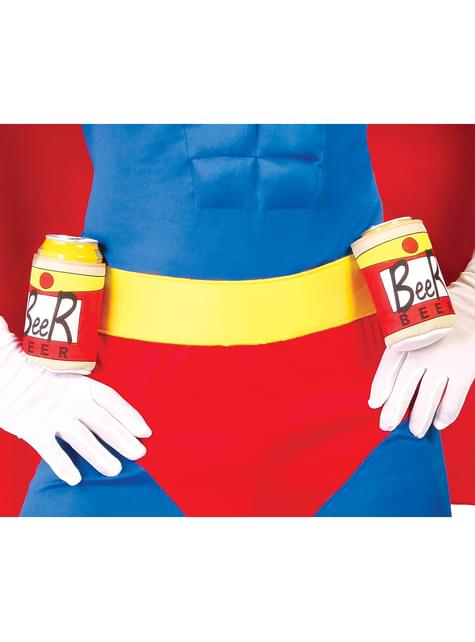 Disfraz de súper héroe de la cerveza - Guirca | Funidelia