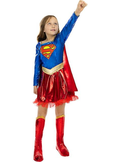 Disfraz de Supergirl deluxe para niña - Funiglobal | Funidelia