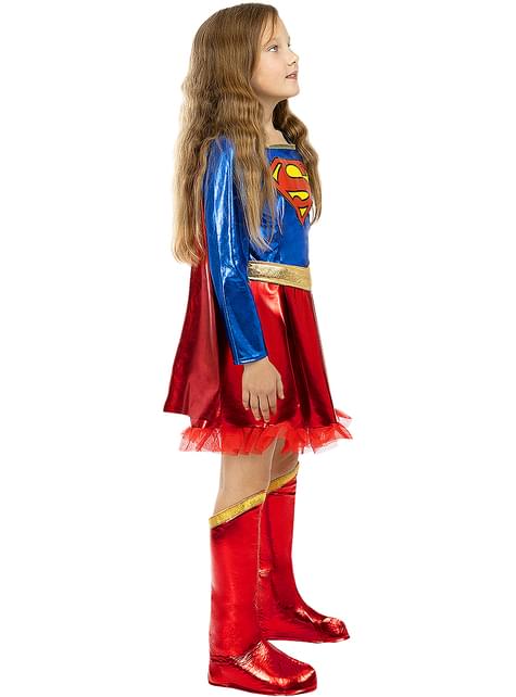 Disfraz de Supergirl deluxe para niña - Funiglobal | Funidelia