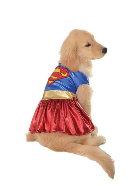 Disfraz de Supergirl justiciera para perro