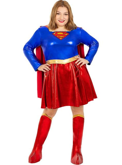 Disfraz de Supergirl sexy para mujer talla grande - Funiglobal | Funidelia