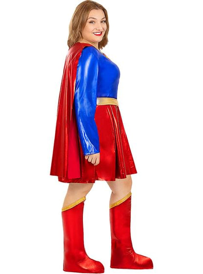 Disfraz de Supergirl sexy para mujer talla grande - Funiglobal | Funidelia