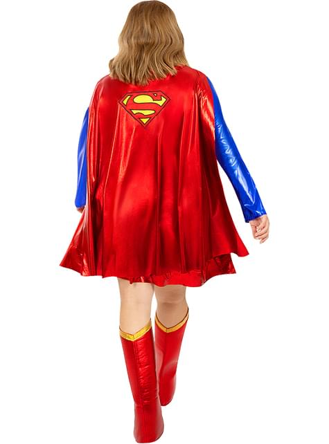 Disfraz de Supergirl sexy para mujer talla grande - Funiglobal | Funidelia
