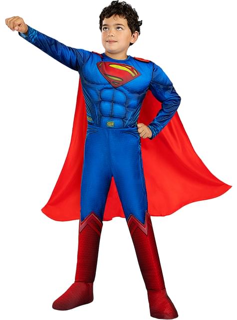 Disfraz de Superman deluxe para niño - La Liga de la Justicia - Funiglobal | Funidelia