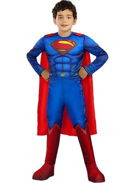 Disfraz de Superman deluxe para niño - La Liga de la Justicia - Funiglobal | Funidelia