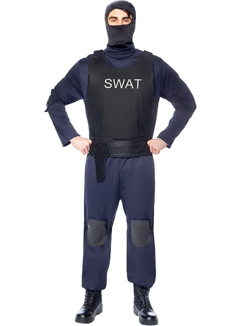 Disfraz de SWAT para hombre - Funiglobal | Funidelia