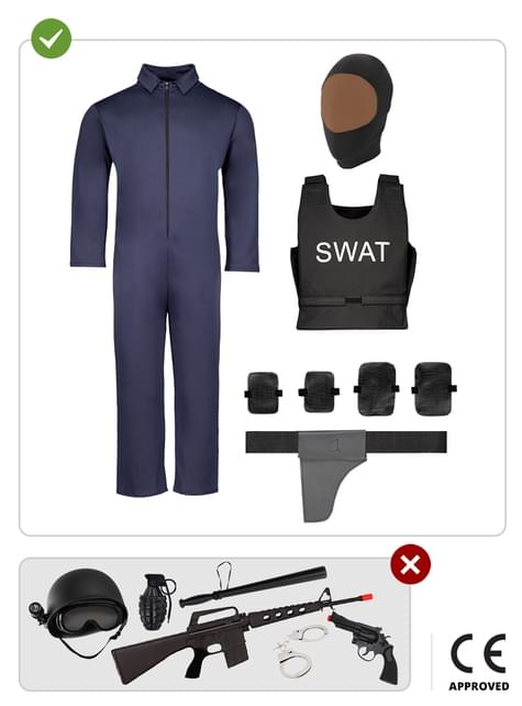 Disfraz de SWAT para niño - Funiglobal | Funidelia