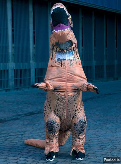Disfraz de dinosaurio T-Rex inflable para adulto - Jurassic World - Rubies USA | Funidelia