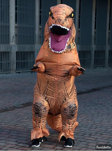Disfraz de dinosaurio T-Rex inflable para adulto - Jurassic World - Rubies USA | Funidelia