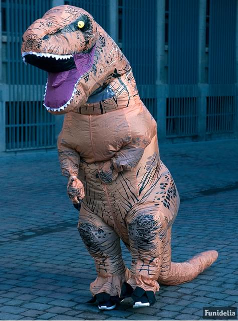 Disfraz de dinosaurio T-Rex inflable para adulto - Jurassic World - Rubies USA | Funidelia