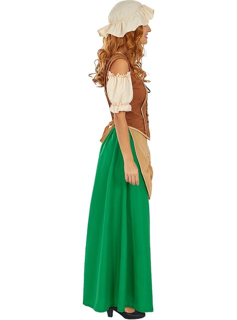 Disfraz de tabernera medieval para mujer - Funiglobal | Funidelia