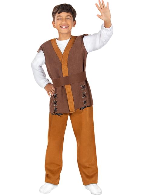 Disfraz de tabernero medieval para niño - Funiglobal | Funidelia