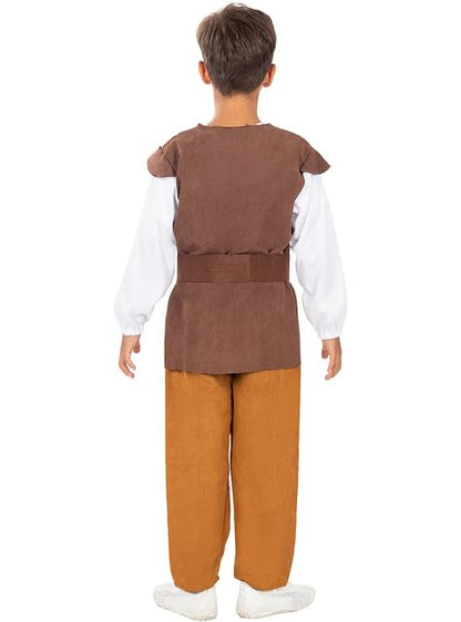 Disfraz de tabernero medieval para niño - Funiglobal | Funidelia