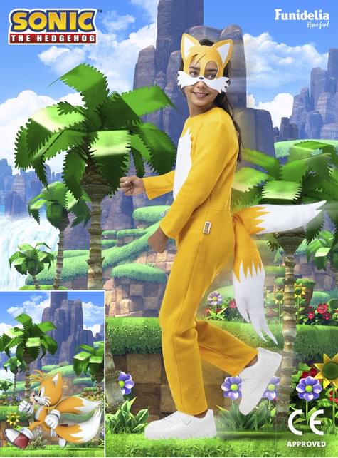Disfraz de Tails para niños - Sonic - Funiglobal | Funidelia