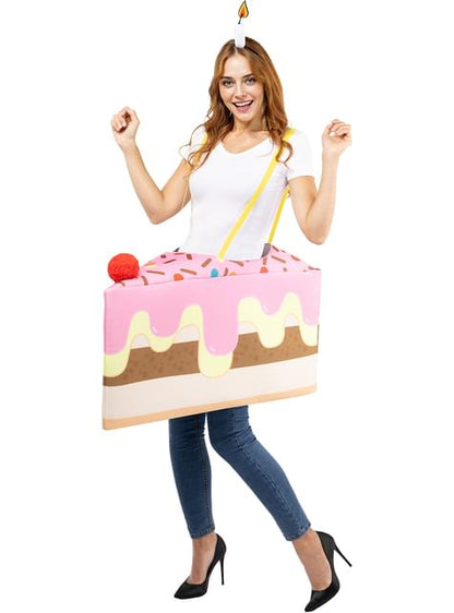 Disfraz de tarta de cumpleaños para adulto - Funiglobal | Funidelia