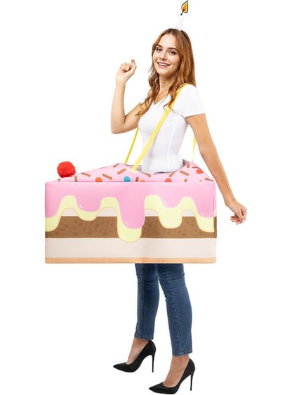 Disfraz de tarta de cumpleaños para adulto - Funiglobal | Funidelia