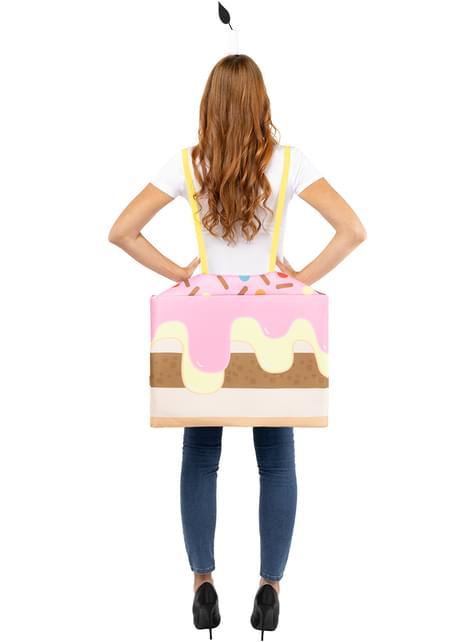 Disfraz de tarta de cumpleaños para adulto - Funiglobal | Funidelia