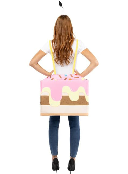 Disfraz de tarta de cumpleaños para adulto - Funiglobal | Funidelia