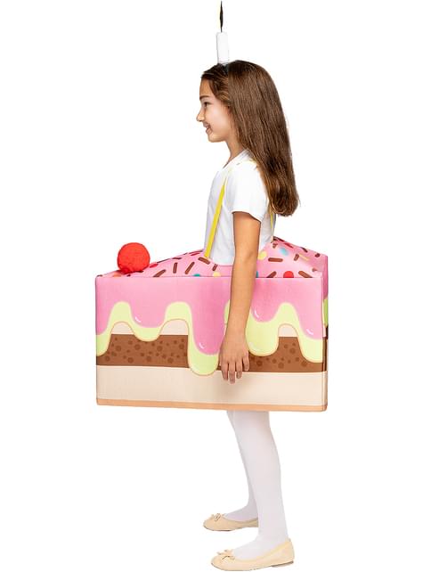 Disfraz de tarta de cumpleaños para niños - Funiglobal | Funidelia