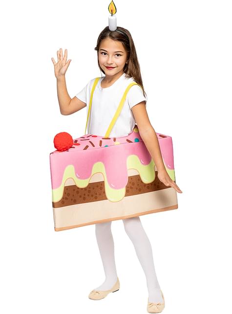 Disfraz de tarta de cumpleaños para niños - Funiglobal | Funidelia