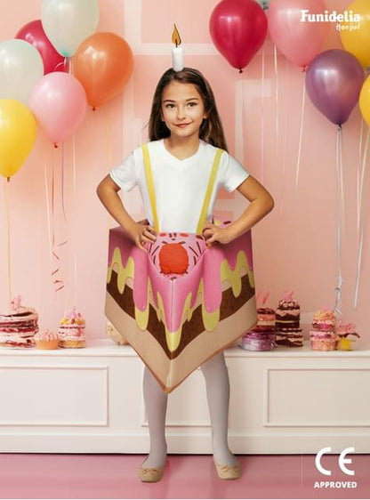 Disfraz de tarta de cumpleaños para niños - Funiglobal | Funidelia