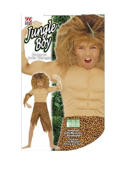 Disfraz de tarzán de la jungla para niño
