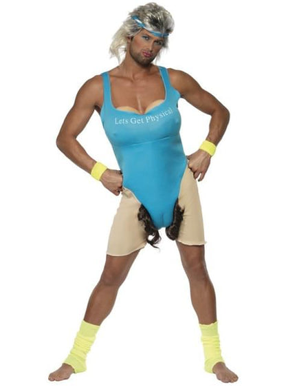 Disfraz de tía gimnasta para hombre - Smiffys | Funidelia