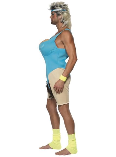 Disfraz de tía gimnasta para hombre - Smiffys | Funidelia