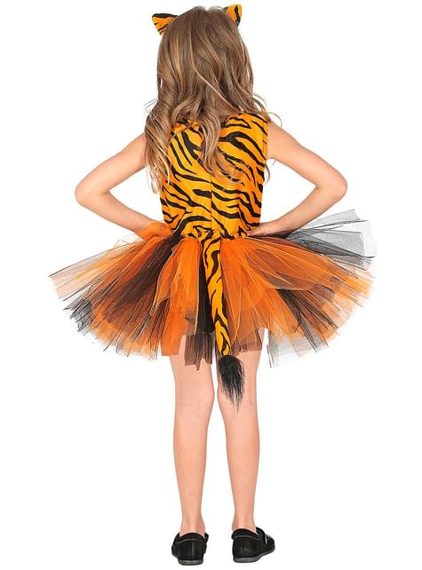 Disfraz de tigre con tutú para niña