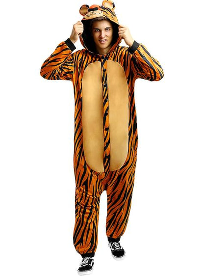 Disfraz de tigre onesie para adulto - Funiglobal | Funidelia