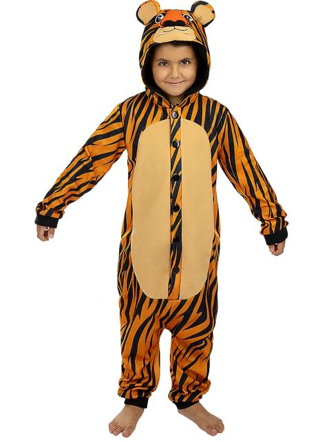 Disfraz de tigre onesie para niños - Funiglobal | Funidelia